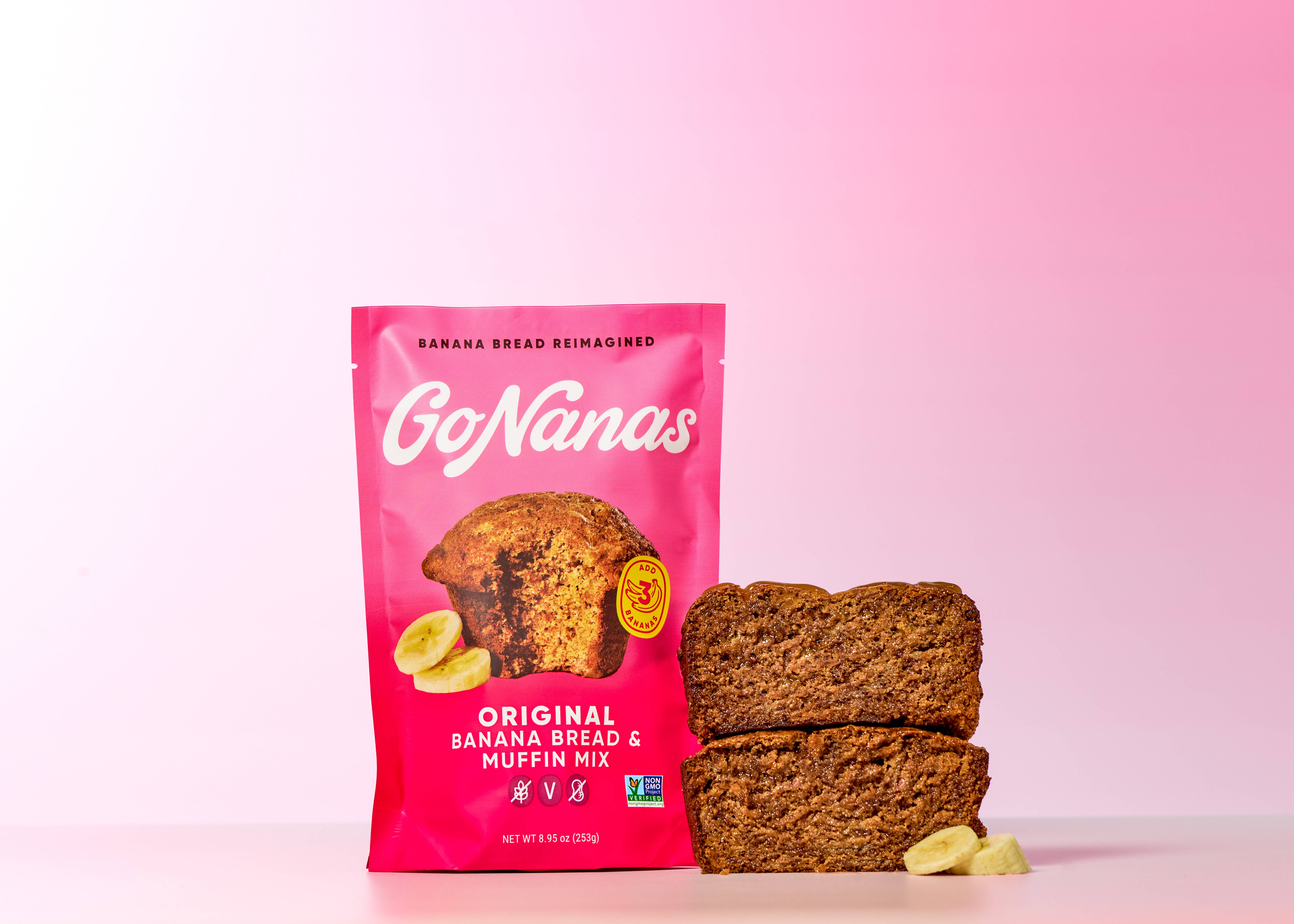 GoNanas - Wholesale Bread Mix - Original Banana Bread Mix2