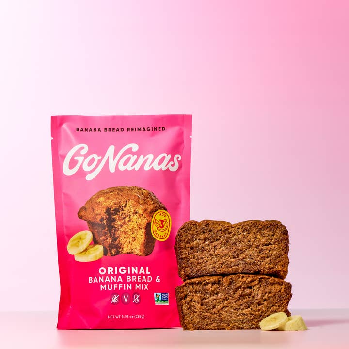 GoNanas - Wholesale Bread Mix - Original Banana Bread Mix2