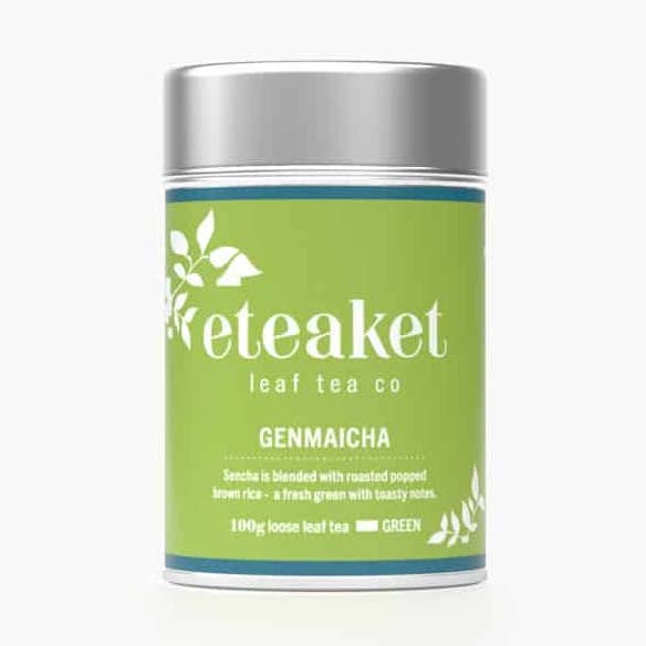 Genmaicha - 100 g lose Blattdose für den Großhandel von eteaket