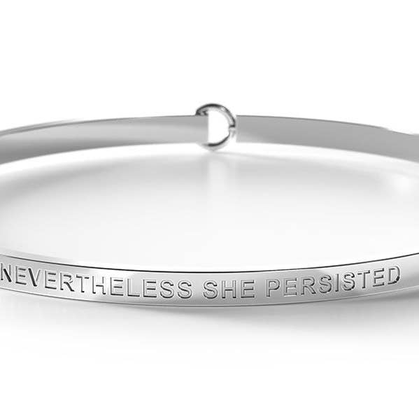 Be. Bangles - Wholesale Bangle bracelet - Nevertheless She Persisted (Despite Being Surrounded By Idiots) - SECRET BANG0