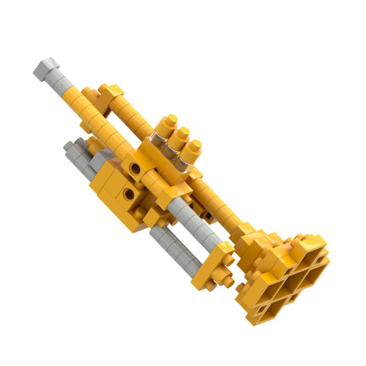 Brixies Small Zip Bag Trumpet for wholesale by Toysmith