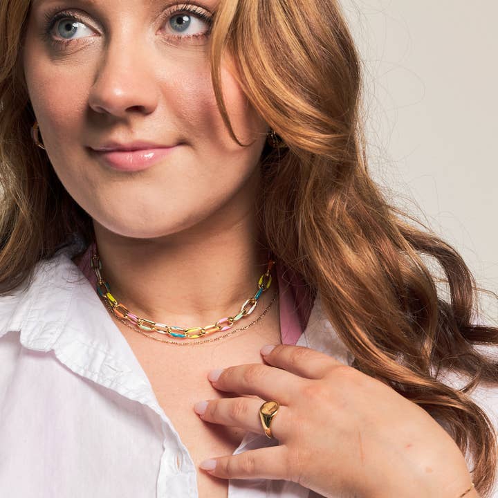 Nikki Smith Designs – Großhandel Halsband/Collier – Mohnblumenfarbenes Halsband1