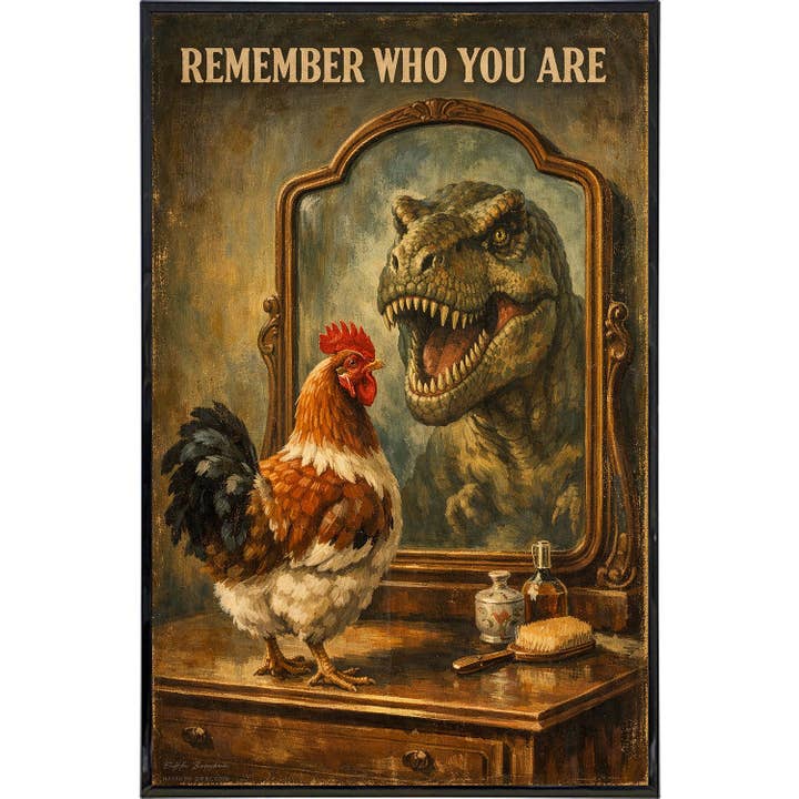 Remember Who You Are Print for wholesale by Shady Front