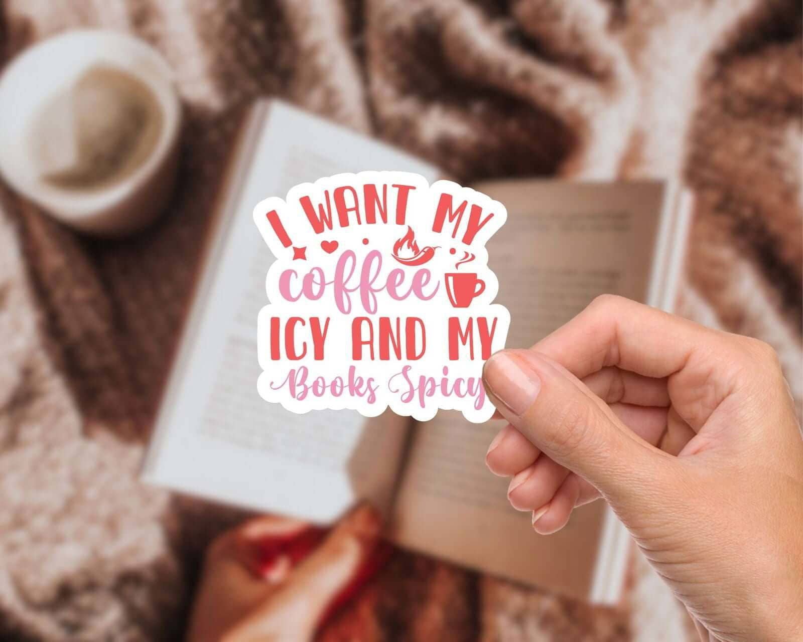 Bookish Queen - Wholesale Sticker - Spicy Book Lover - Funny Smutty Quotes3
