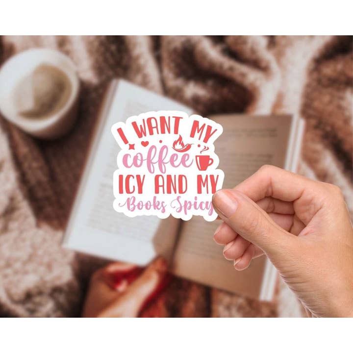 Bookish Queen - Wholesale Sticker - Spicy Book Lover - Funny Smutty Quotes3