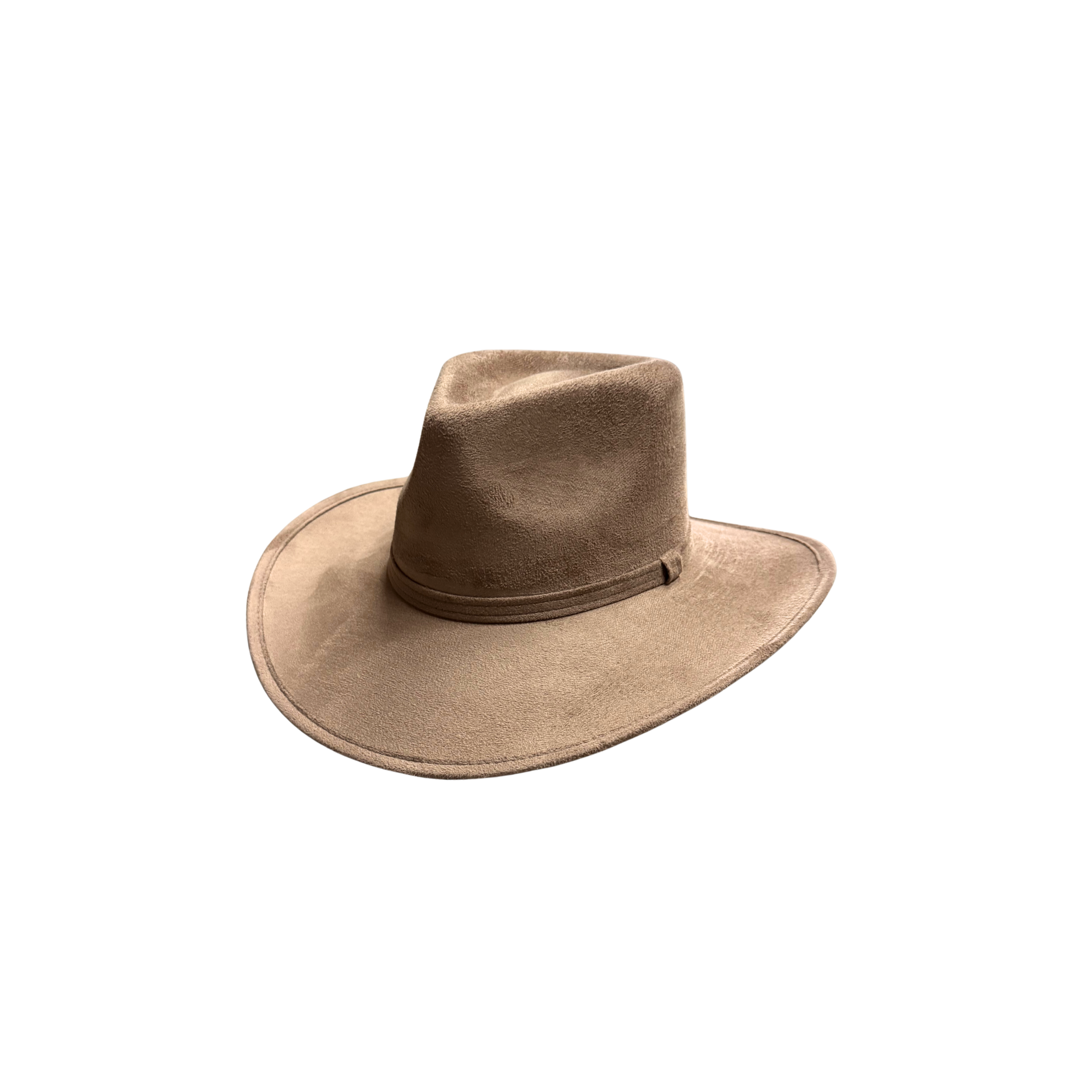 The Modern Cactus Co - Vendita all'ingrosso Cappello da cowboy - Unisex - Cappelli western Broncos da cowboy unisex in pelle scamosciata vegana8
