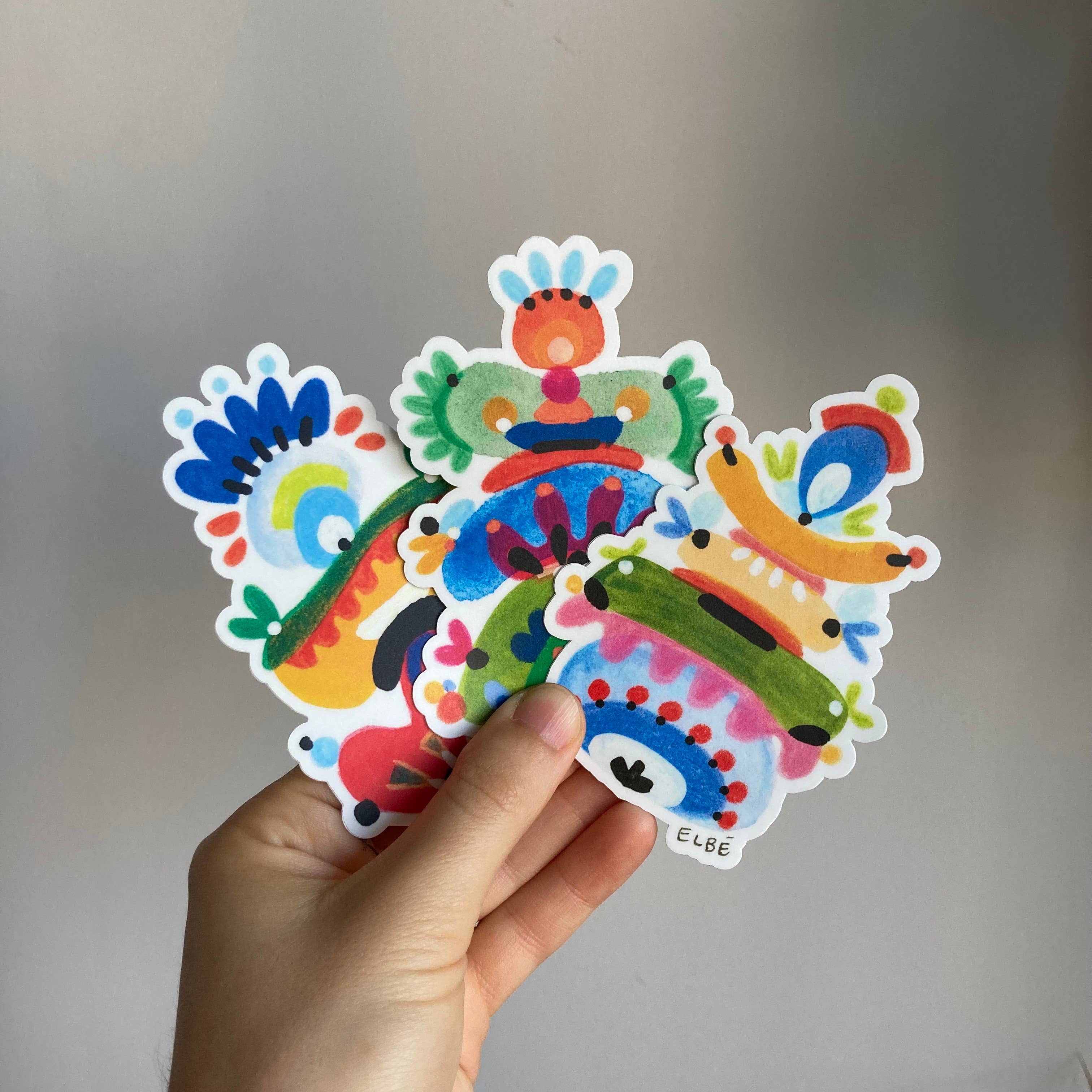 Elbé - Wholesale Sticker - Spoutniks #3 stickers2