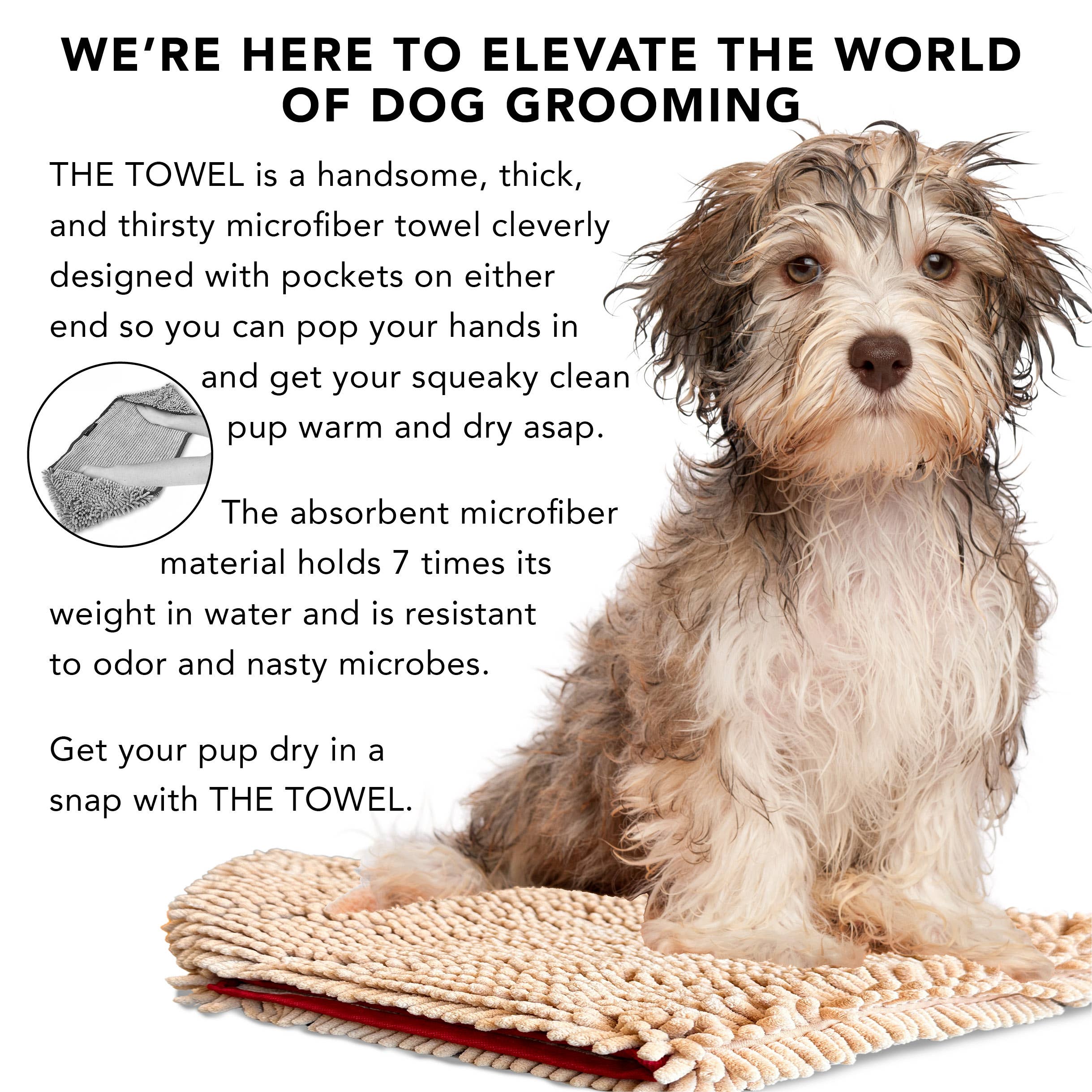PRIDE+GROOM - Wholesale Pet Towel - Dog - THE TOWEL | MICROFIBER MEGA ABSORBENT TOWEL4
