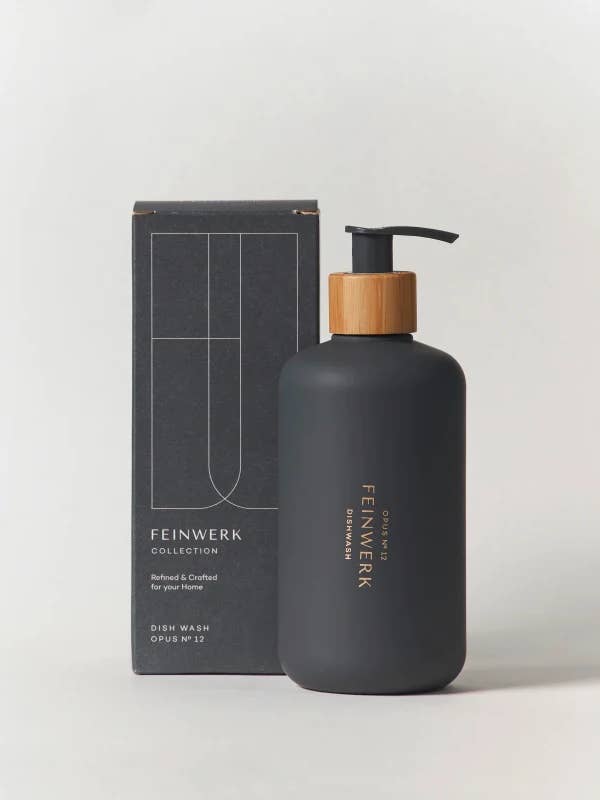 Feinwerk Collection OPUS No 12 Dish Wash - BIO Dishwashing Liquid for wholesale by Vegannett Biomanufaktur