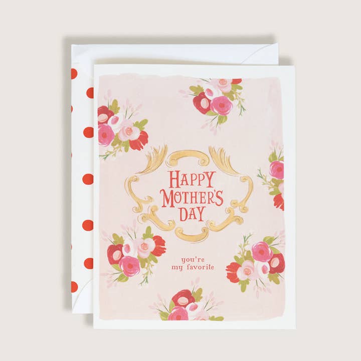 Glædelig mors dag Du er mit yndlings lykønskningskort for engroshandel hos The First Snow