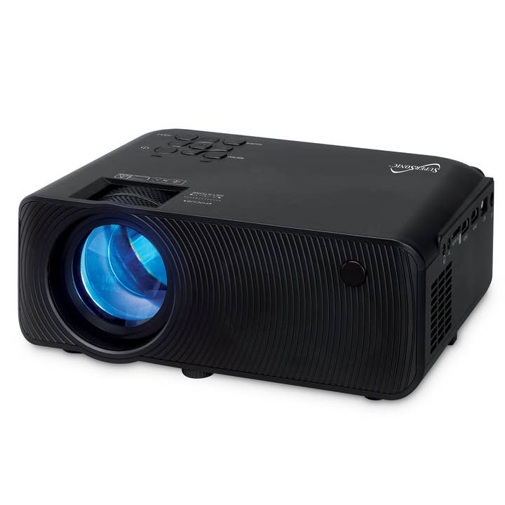 JupiterGear Home - Wholesale Small/Handheld Appliance - Supersonic Home Theater Projector with Bluetooth