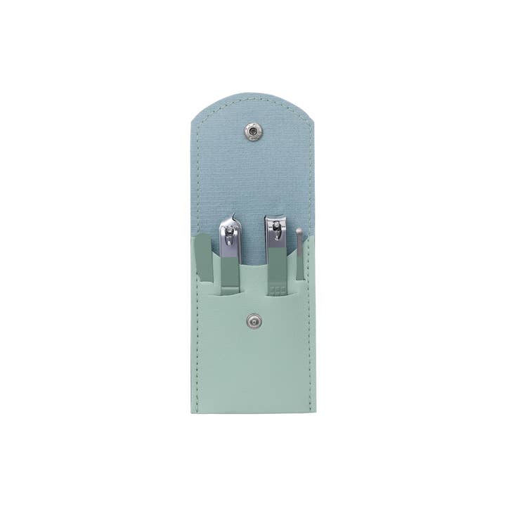 STELLA GREEN - Wholesale Nailcare Set - 4-Piece Manicure Set – Nail Clippers, File & Cuticle Pusher0