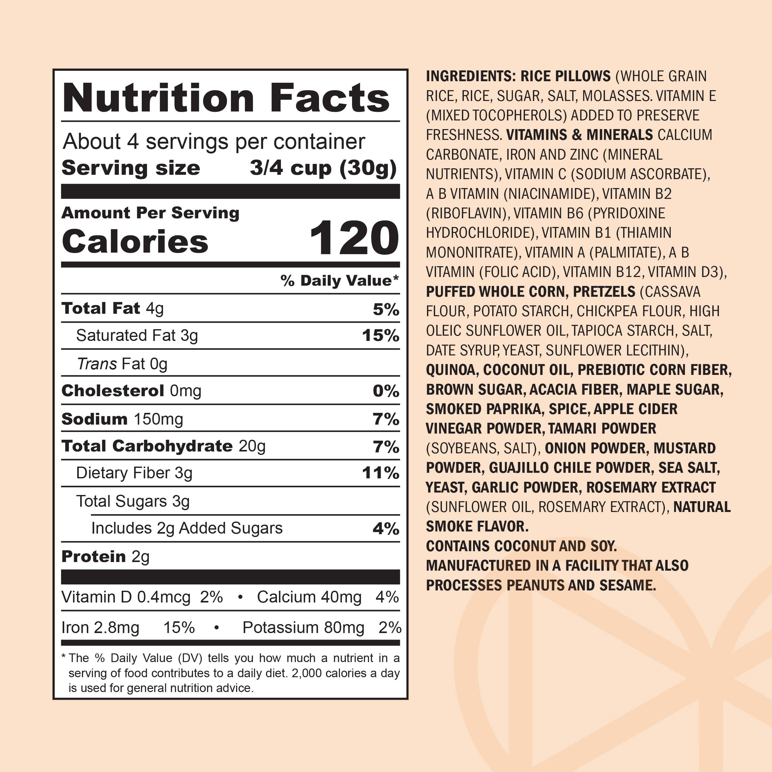 MARIMIX Crunch-Baked Snackmix - Wholesale Pretzels - Smokehouse BBQ2