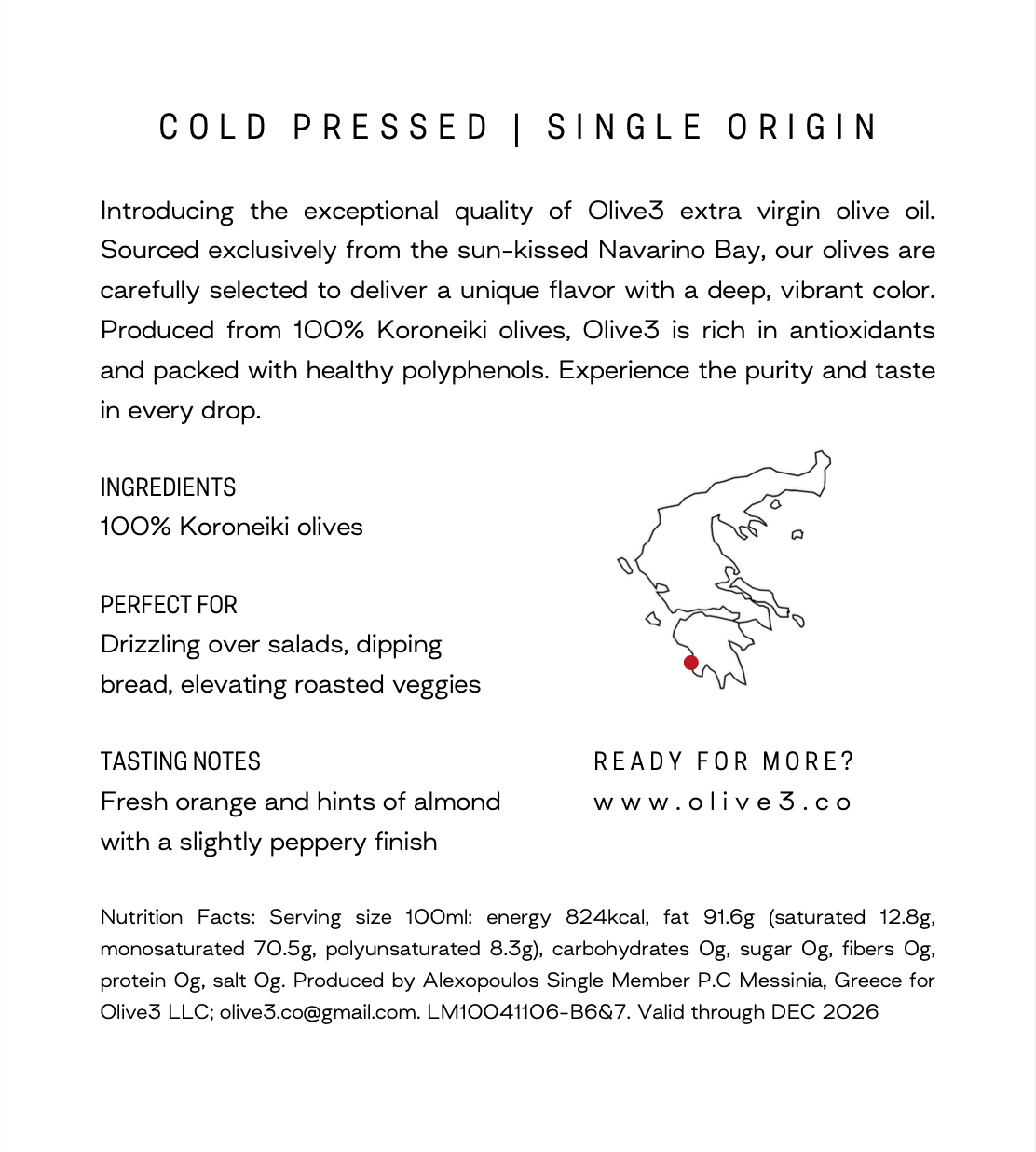 Olive3 - Wholesale Olive Oil - Olive3 Olive Oil3