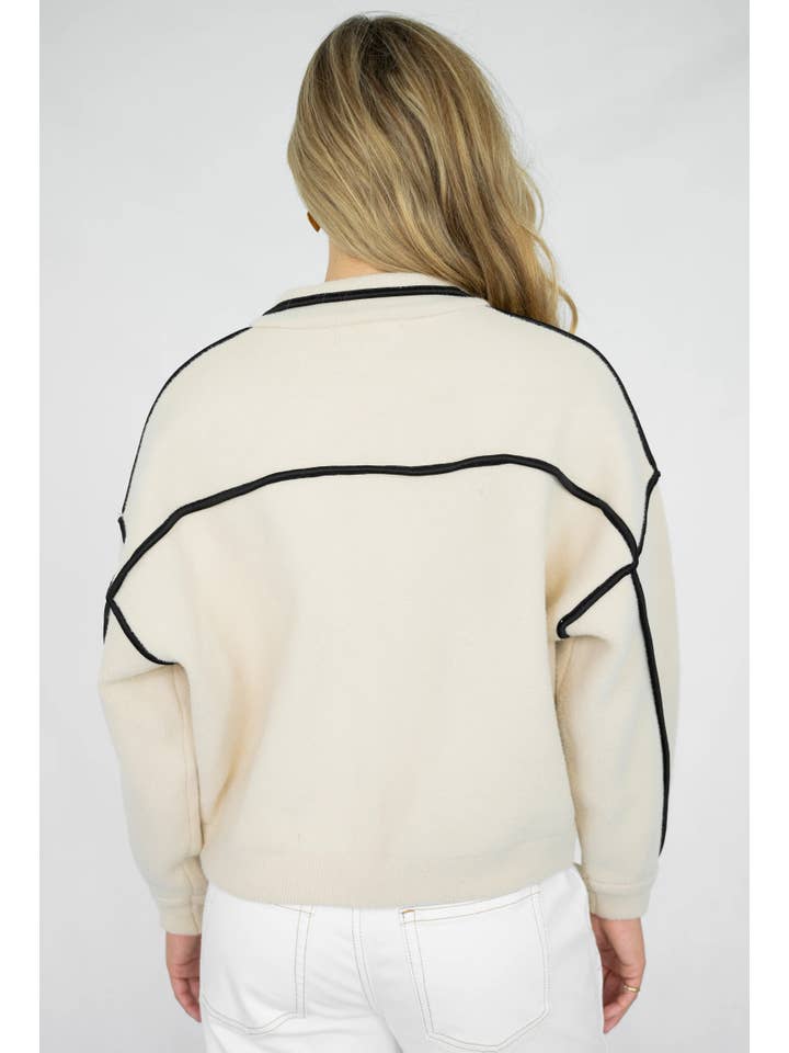 Stellino - Wholesale Jacket – Women's - Aspen Jacket | Beige - Blk5