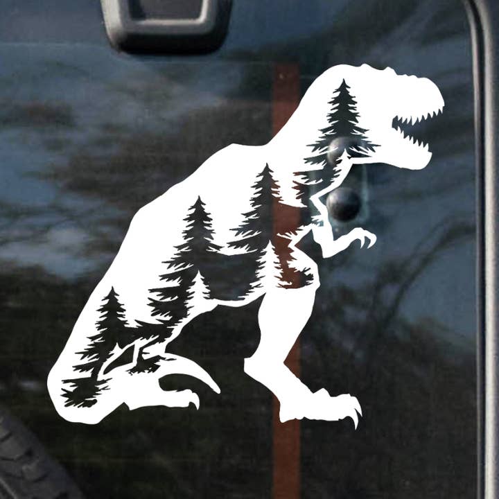 Tyrannosaurus Rex Vinyl Decal for Car Window, Water Bottle for wholesale by Hive Decals