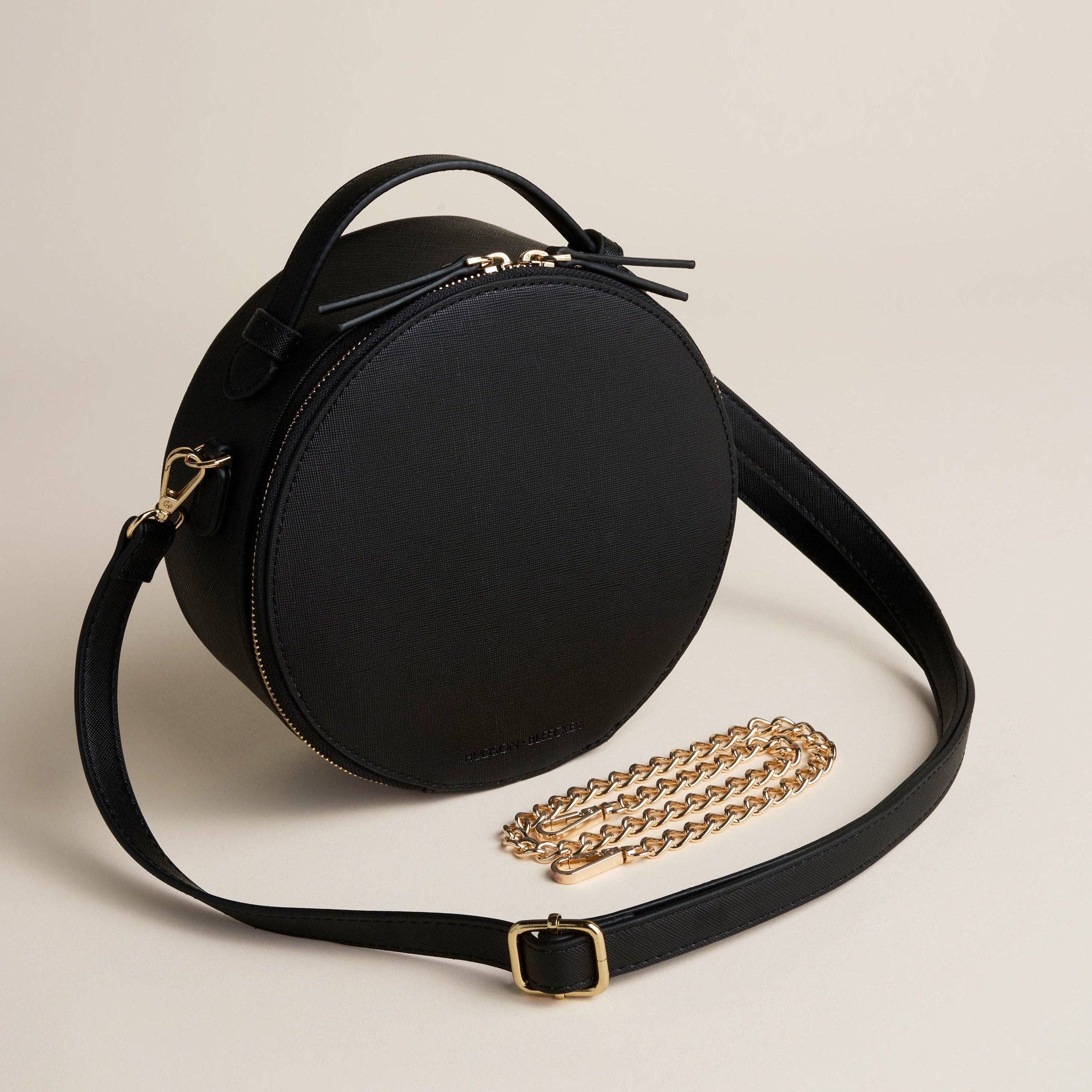 Hudson + Bleecker - Vente Sac à main avec poignée sur le dessus – femme - Étui de voyage rond Nomad - Bleu lagon1