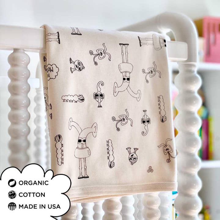 The MoMeMans - Wholesale Bedding Blanket - Kids & Baby - Organic Cotton Baby Blankets13