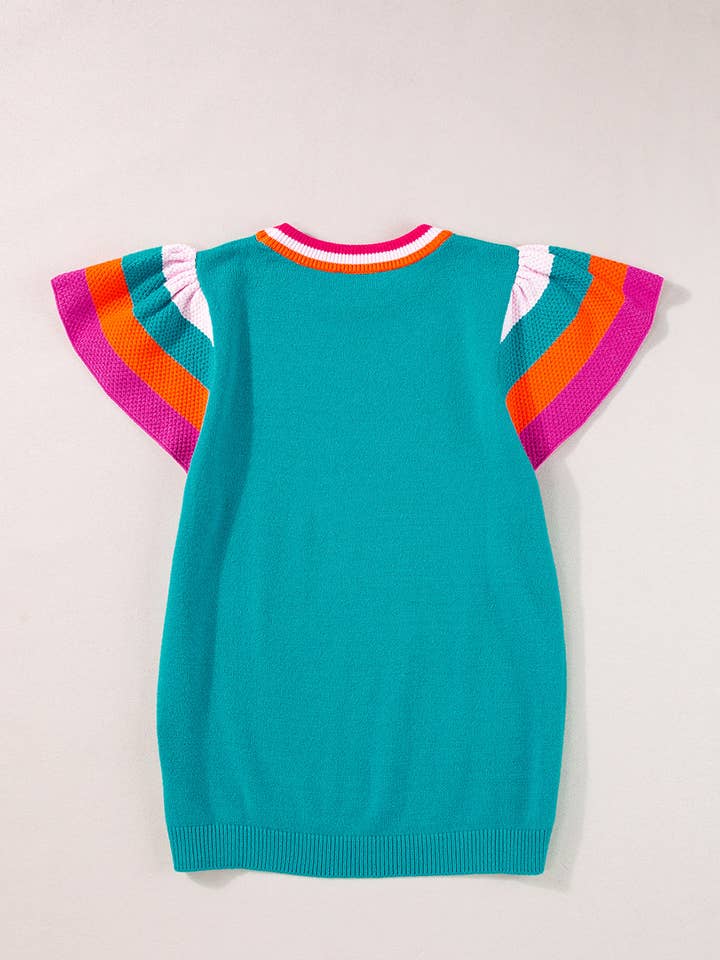 Sophia Flutter Sleeves Knitted Sweater and other Purchase Wholesale flutter sleeve. Free Returns & Net 60 Terms on Faire trending on Faire.