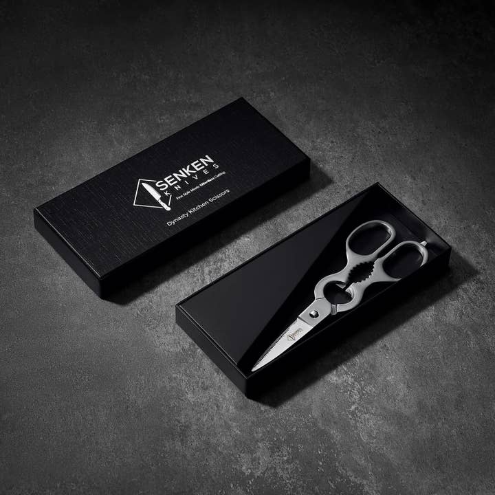Senken Knives - Wholesale Scissors and Shears - "Dynasty" Multi-Purpose Kitchen Scissors - Stainless Steel6