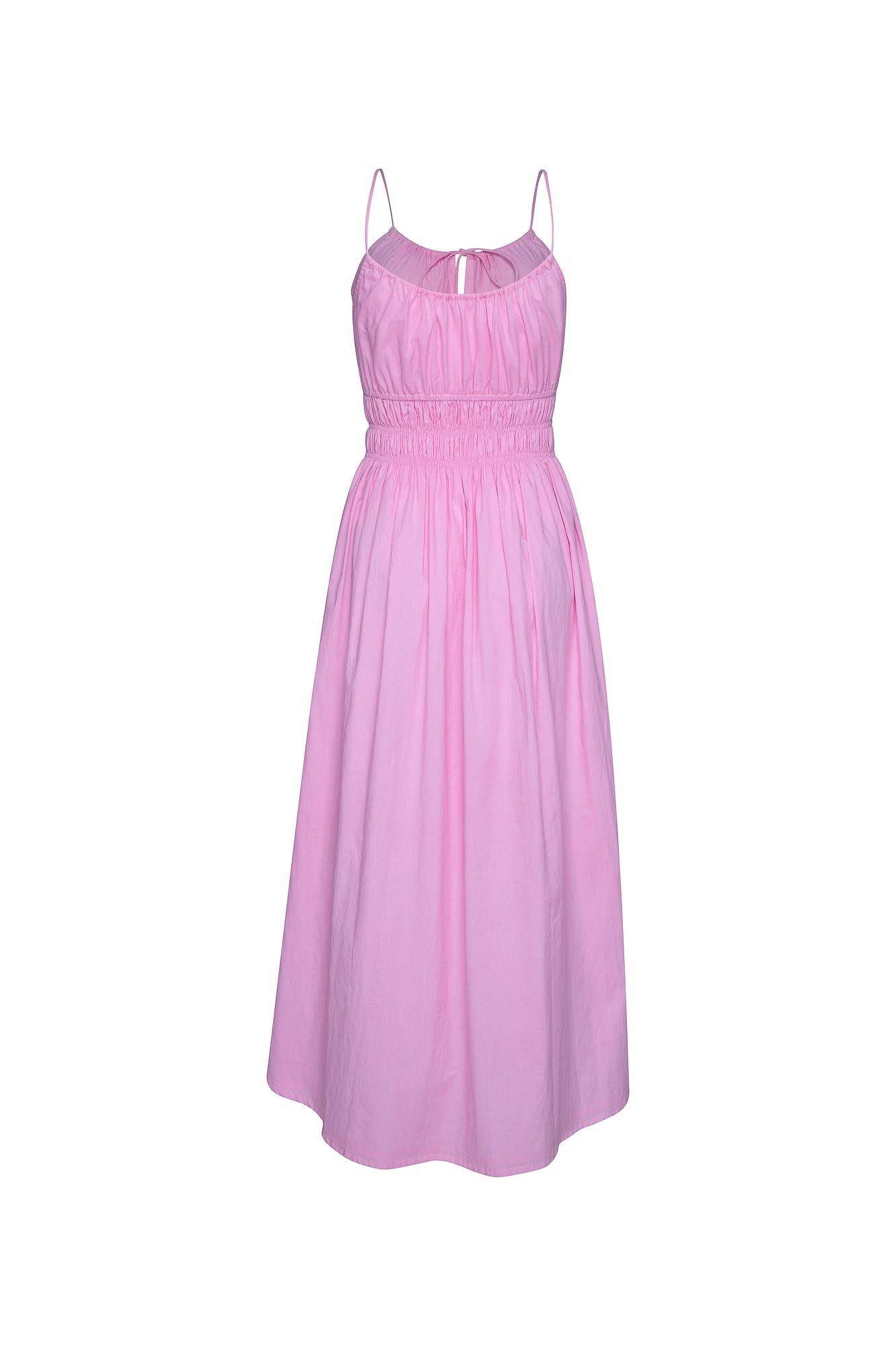Pink The Sunrise Elastic Dress for wholesale on Faire2