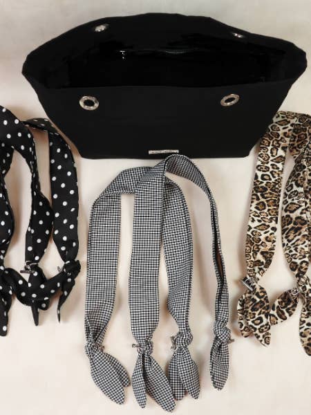 Upcyclade handtag tillverkade i Frankrike för wholesale av LELIEAU