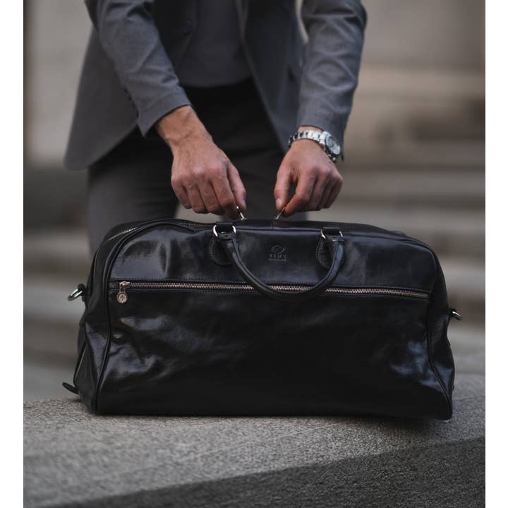 Time Resistance - Wholesale Weekender Bag - Men's - Leather Duffel Bag - Fear and Loathing in Las Vegas14