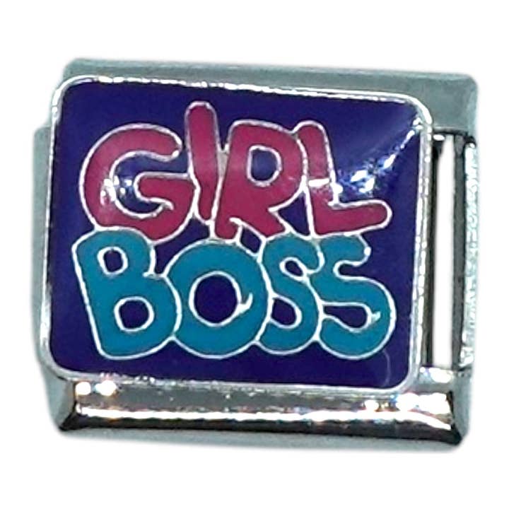 Girl Boss Italian Charm for wholesale by cutandcropped