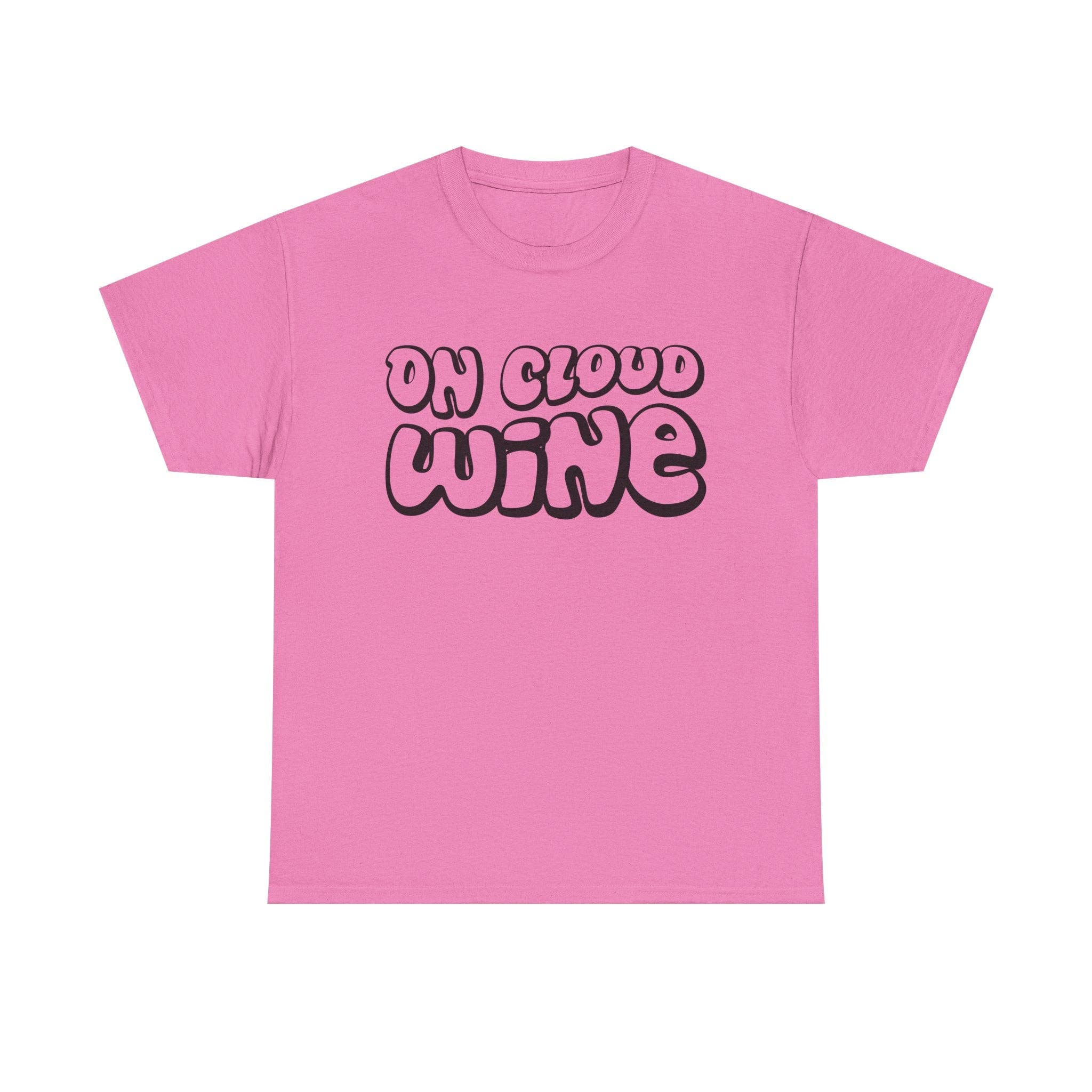 Beach, Cats & Wine – Großhandel T-Shirt mit Siebdruck – Unisex – Auf Wolke Wein Unisex Baumwoll-T-Shirt4