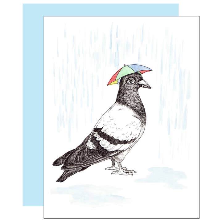 Carte Pigeon pour la vente par Erin A. Ellis