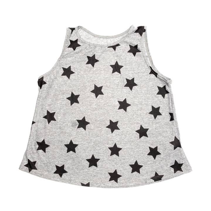 Camiseta Tirantes Little Black Stars para venta al por mayor de Love Trendz Girls