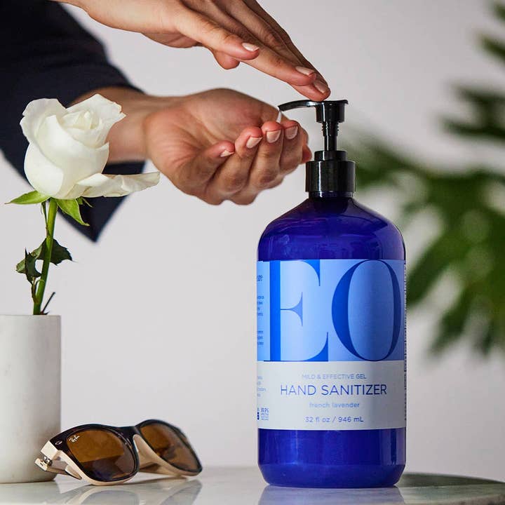 EO + Everyone - Wholesale Hand Sanitizer - Hand Sanitizer Gel 32 oz French Lavender Case Pack of 63