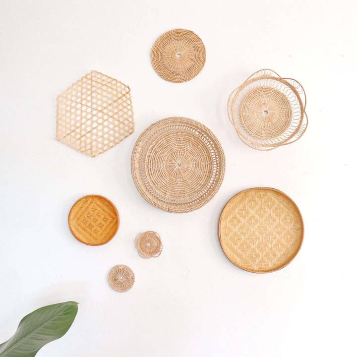 WORAPON - Wandbehang-Dekor-Set aus 8 Teilen für den Großhandel von Thaihomeshop