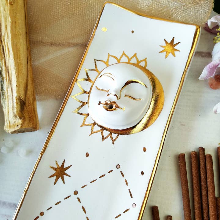 Rektangulær aroma stativ hvid for engroshandel hos Pretty Plate