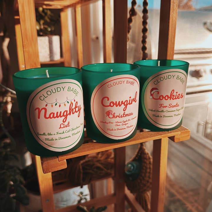 Cloudy Babe - Wholesale Jar/Filled Candle - The Naughty List Candle2
