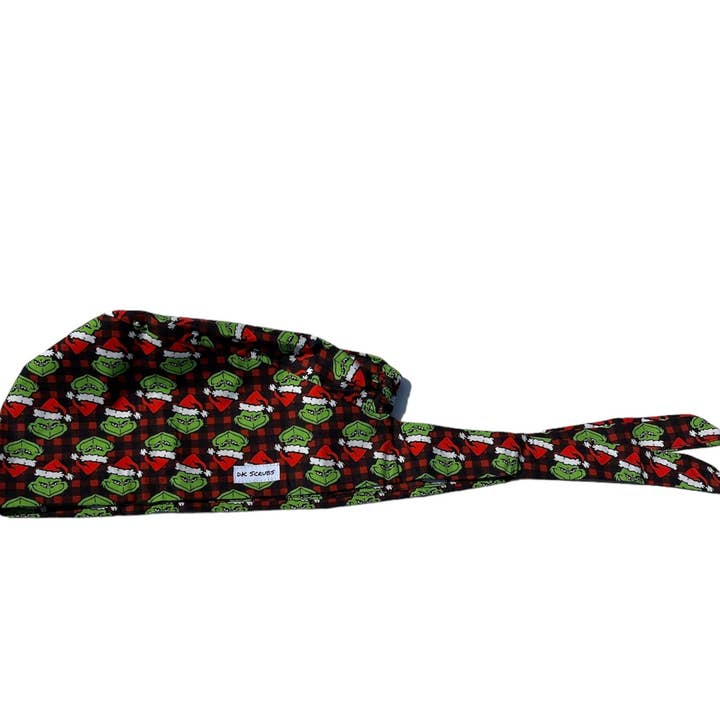 Apparel Now - Wholesale Healthcare Uniform - Women's - DK Scrubs Grinch Scrub Cap