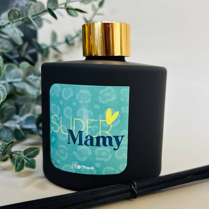 Diffusore Profumo Nero – Super Mamy per la vendita all'ingrosso da parte di La vie en magenta