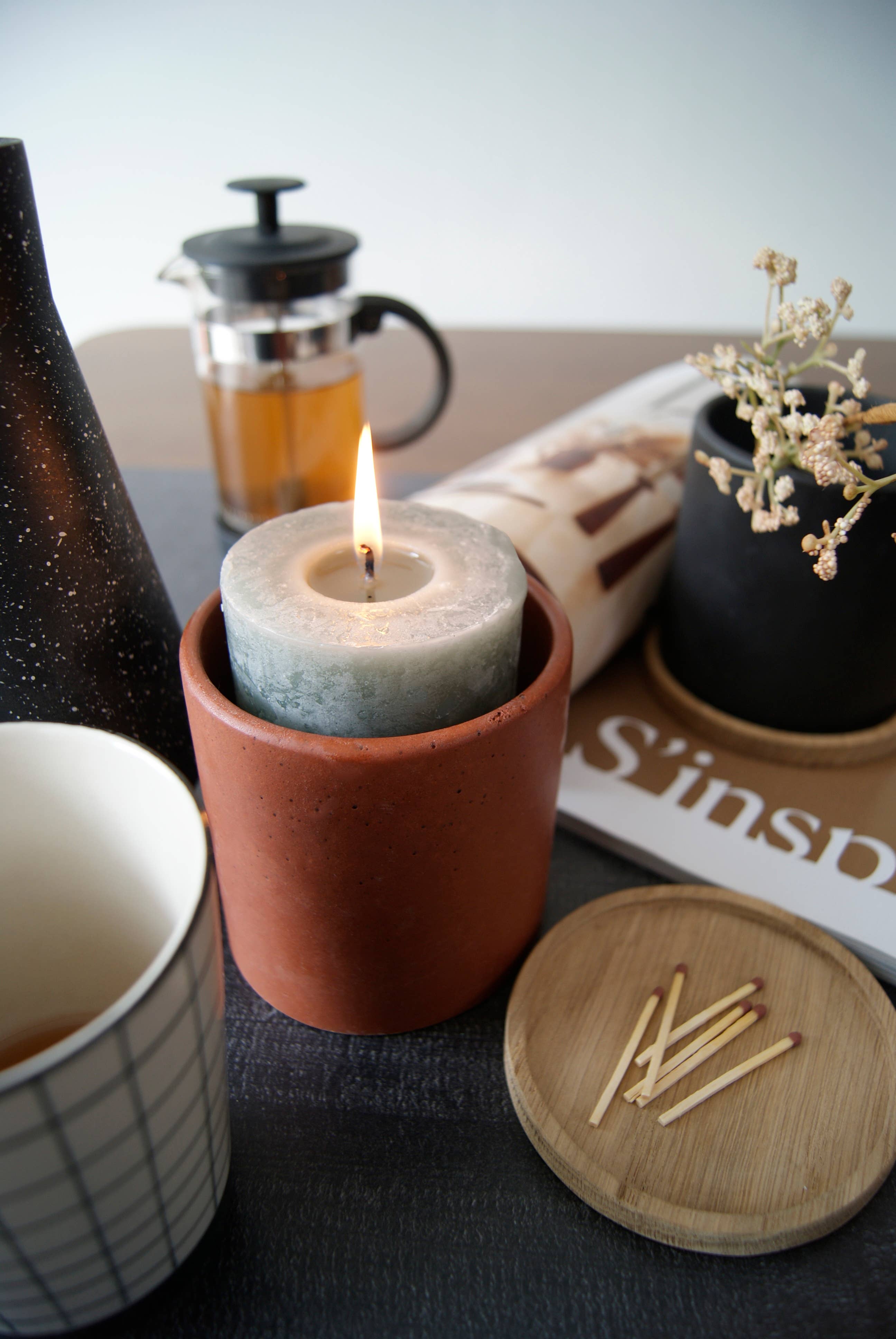 innt - Wholesale Plant Pot - Upycled Brick Jint Jar3