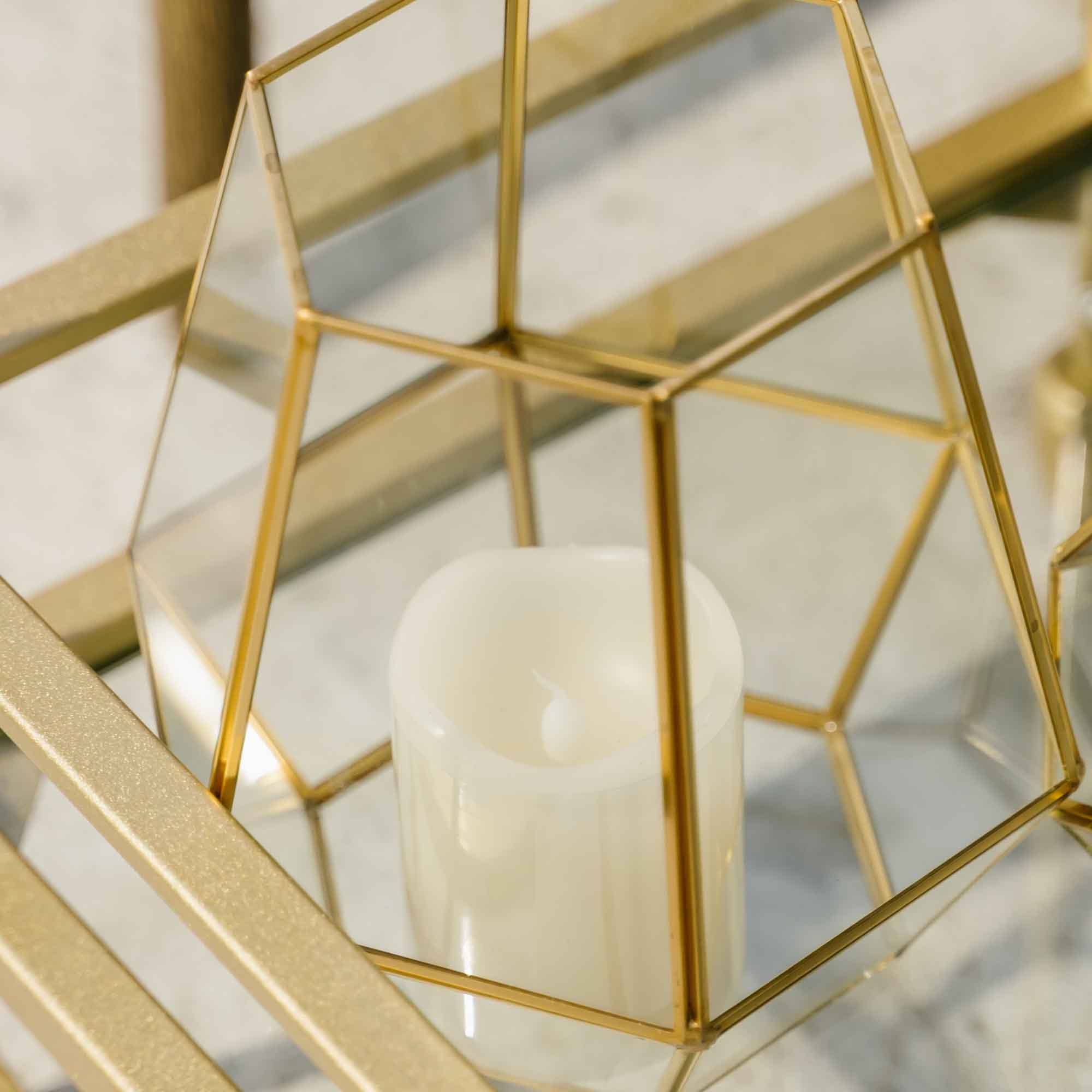 Portofino International Trading, USA - Wholesale Terrarium - Tall Hexagon Terrarium - 7.5" x 6.5"3