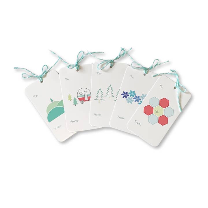 Geschenkanhänger aus Papier für den Großhandel von Lola Arts