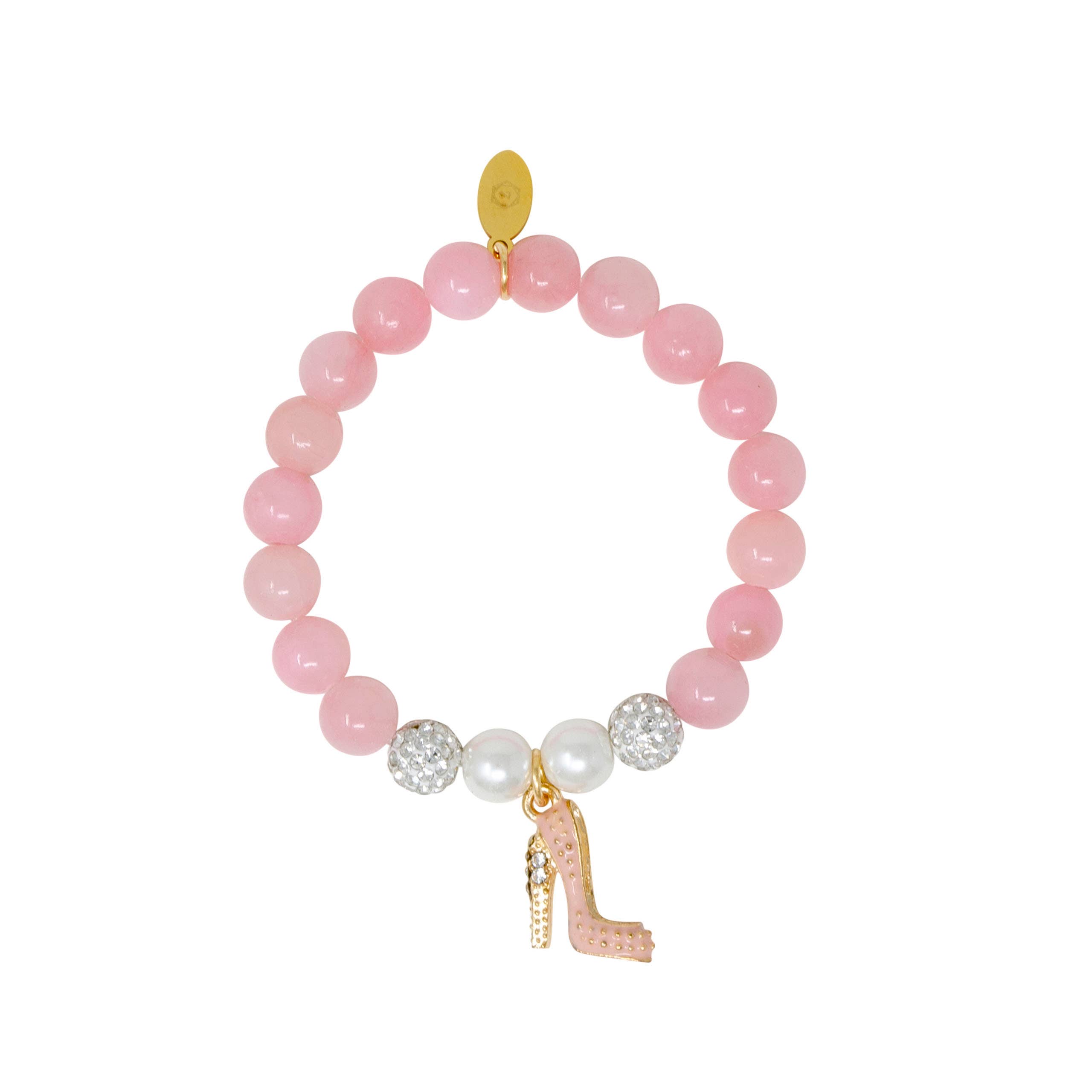 ZOMI GEMS - Wholesale Beaded Bracelet - Kids - Fancy Pink Bracelet Tower4