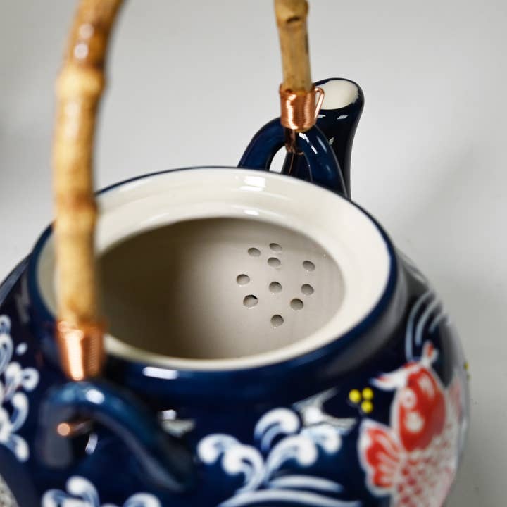 Fuji Merchandise Corporation - Vente Service à thé - ENSEMBLE À THÉ MIRA – POISSON KOÏ ROUGE2