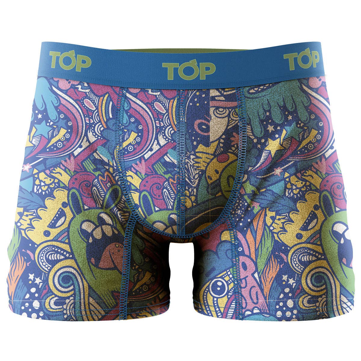 TOP - Vente Sous-vêtements – homme - Boxer en coton pour homme, lot de 3, collection Playlist3