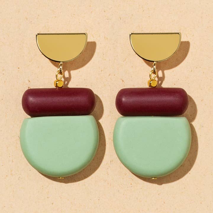 La Tusa - Venta al por mayor Pendientes colgantes - LA TUSA | VERDE3