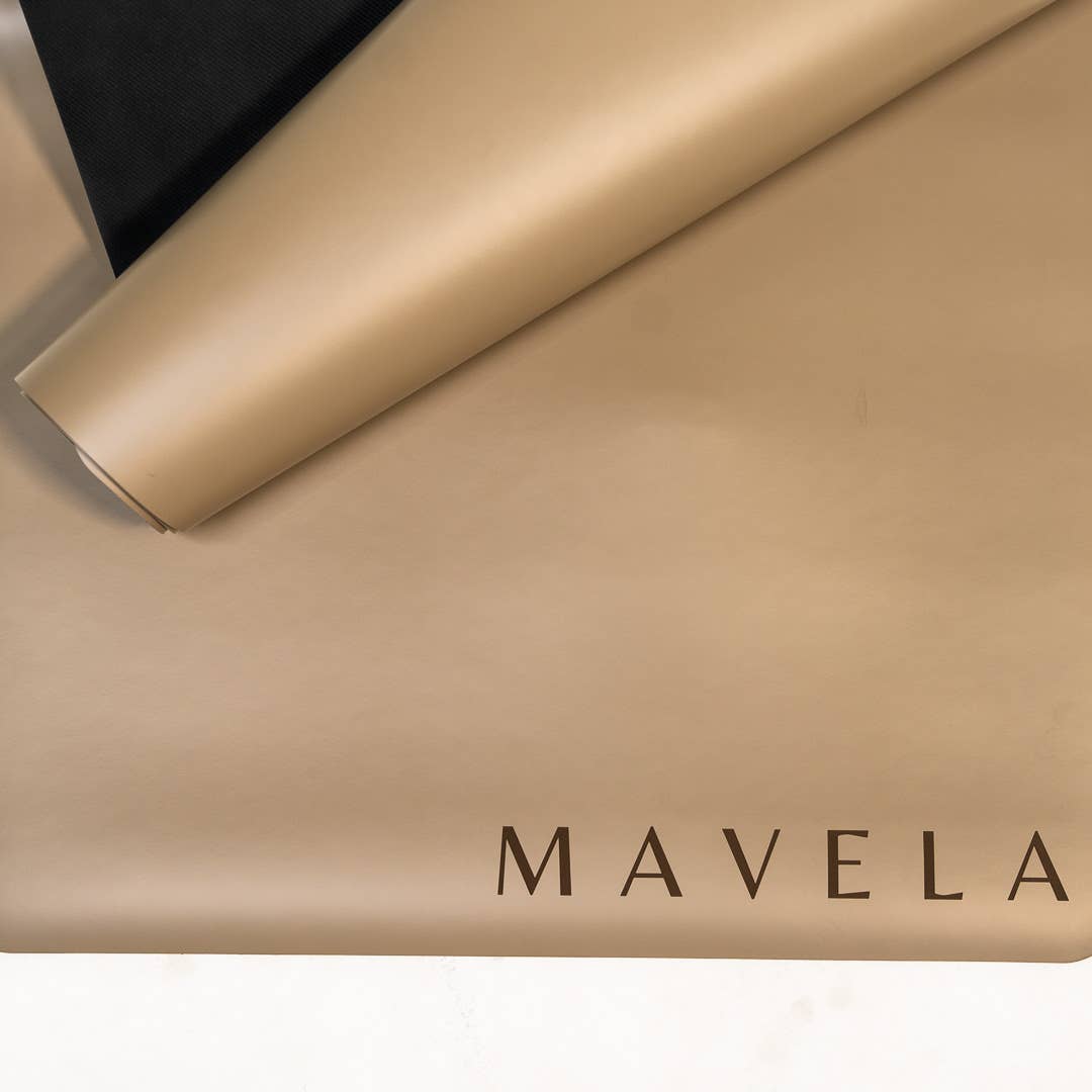 Mavela - Wholesale Yoga Mat - Beige Premium Grip Yoga Mat