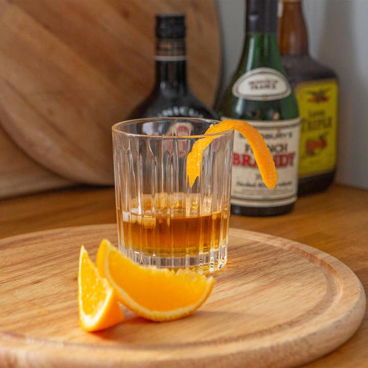 Rinkit Ltd - Venta al por mayor Copas de cóctel/licor - Vaso de whisky estriado de 310 ml, de Rink Drink2