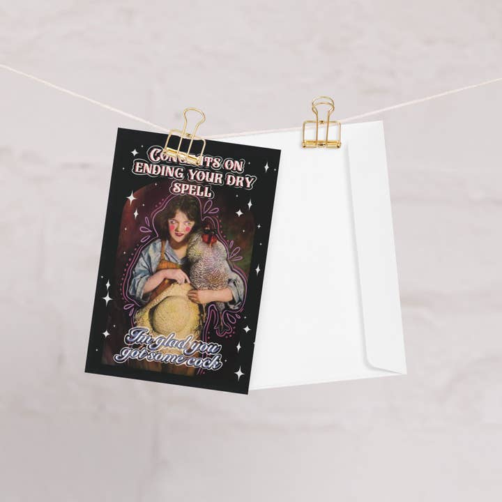 Congrats on ending your dry spell for wholesale by Sock Soup