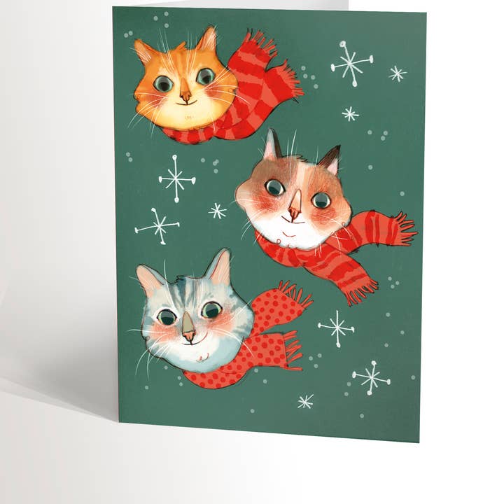 THREE MUSKETEERS card for wholesale by Valérie Boivin illustration