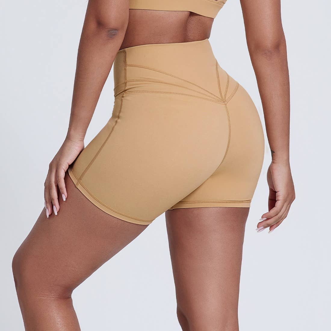 Sodalemon – Großhandel Sport-Shorts – Damen – Damen V-Cross Po-liftende Sport-Yoga-Shorts22