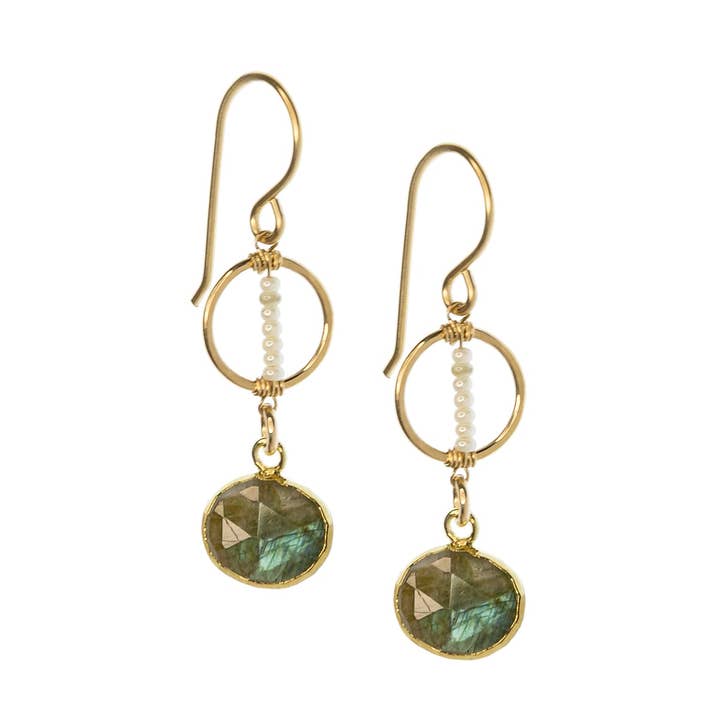Mystic Tides Earrings for wholesale by Laura J Designs